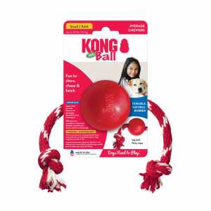 KONG BALL WITH ROPE